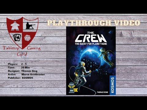 The Crew: The Quest for Planet Nine Playthrough on Tabletop Simulator