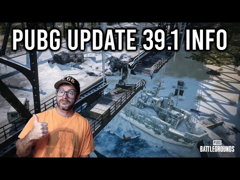 PUBG Update 39.1 - Erangel Subzero, New Gun  & More