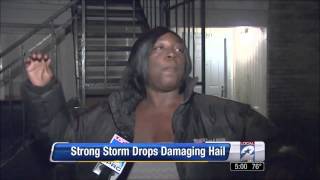 'Kabooyow Lady', Michelle Clark, Describes Hail Storm On Local News In Houston 'Hilarious Video'