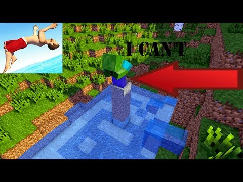 MONSTER SCHOOL : FLIP DIVING CHALLENGE !