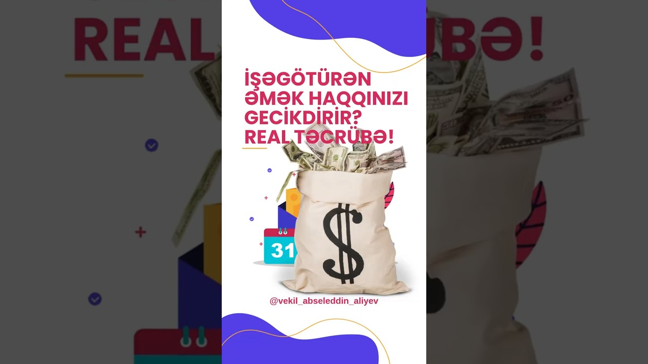 Maaşınızı vermirlər? Bu məsləhət sizi xilas edə bilər