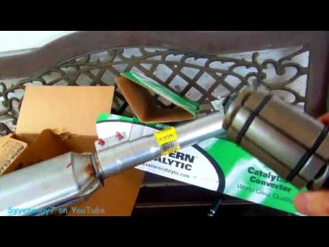 Universal Catalytic Converter with Stainless Clamps, Better and Cheaper