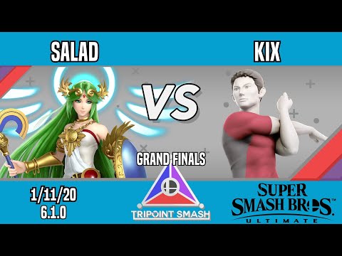 Tripoint Smash 92 - Grand Finals - Salad(Palutena) Vs. KiX(Wii Fit Trainer)