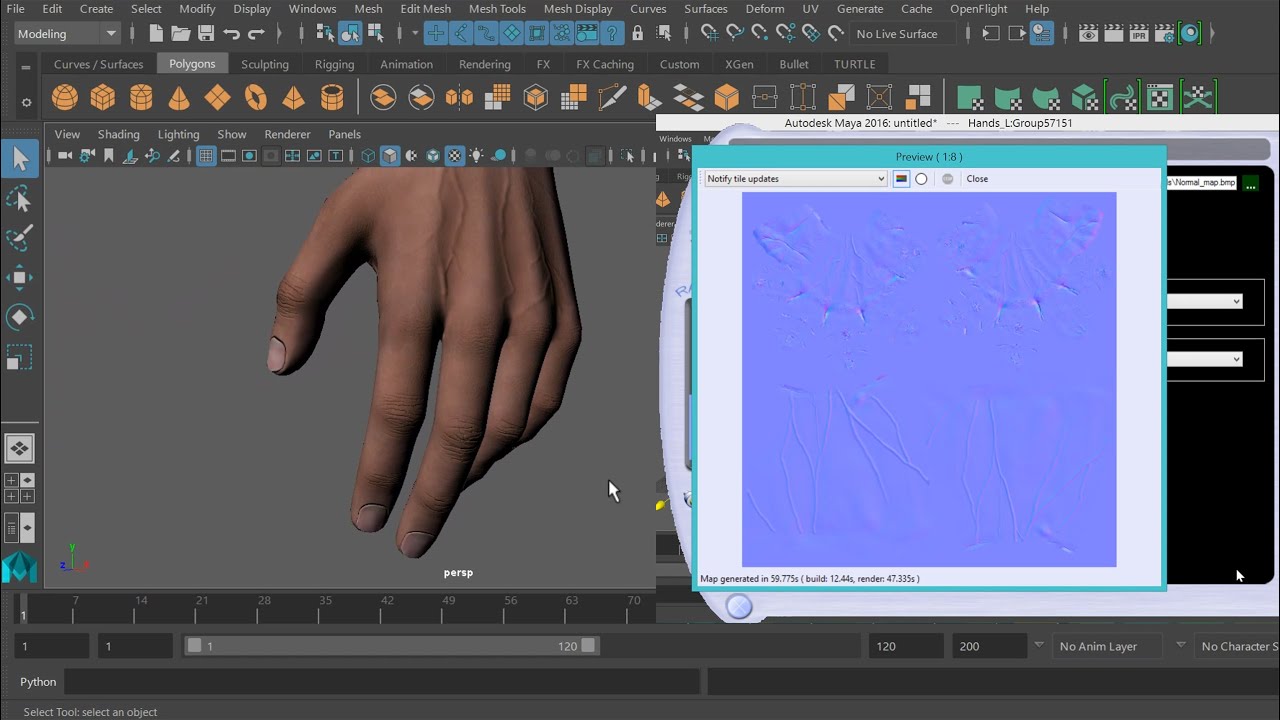 Xnormal Baking Tutorial - Maya to Xnormal