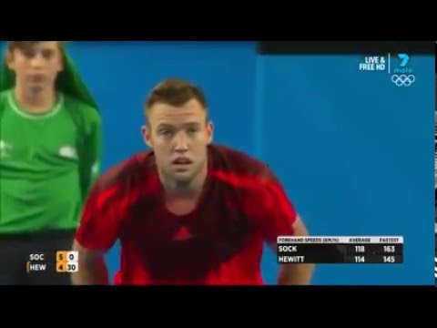 Jack Sock v Leighton Hewitt. Sportsmanship at its absolute best