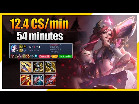 12 CS/Min Jinx – Full Breakdown of a 50-Minute Carry