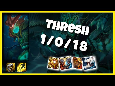 Thresh vs Nautilus EU Challenger SUPPORT (1/0/18) - v11.1