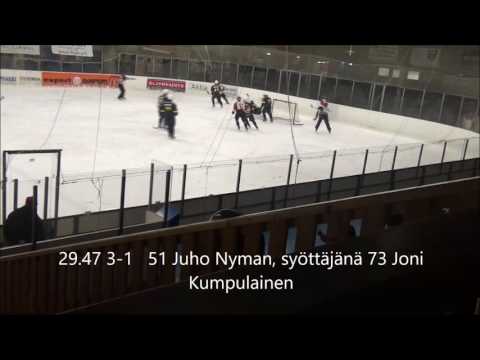 Maalikooste Hunters - D-kiekko 5.11.2016