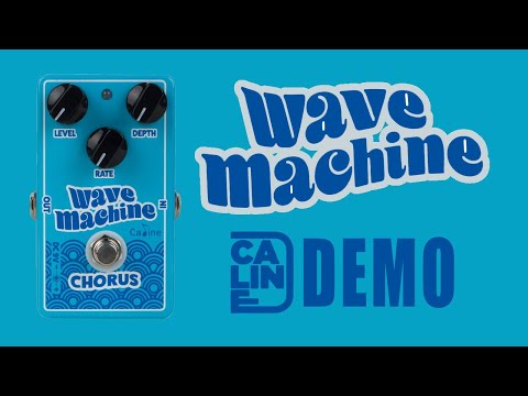 Caline CP-505 "Wave Machine" Chorus Guitar Effect Pedal image 7