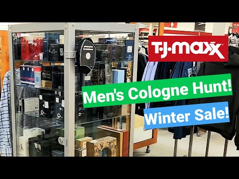 Winter Shopping Hunt for Men's Cologne Fragrances Cheap Finds & Clearance at TJ Maxx Store Review!