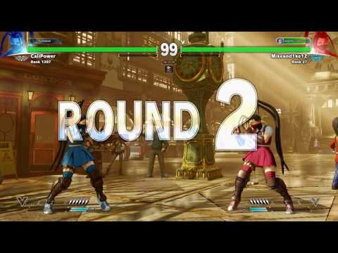 SFV~ Ibuki (CaliPower) vs. Ibuki (Mikeand1ke12) HD 14