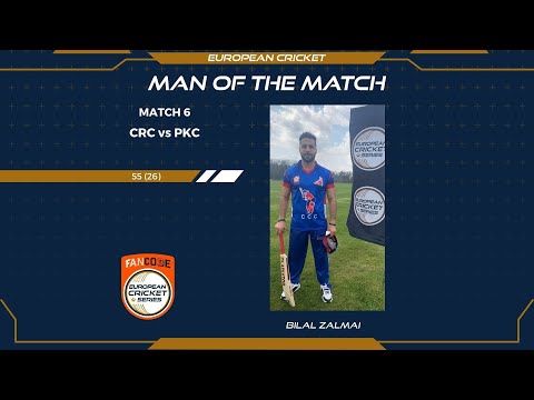 BOOM! Bilal Zalmai in the zone at FanCode ECS Austria Vienna