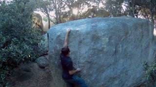 Video thumbnail of Fisura-hop, 6a+. Can Boquet