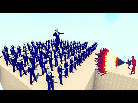 100x Donald Trump + Giant VS Every God 🧨 Totally Accurate Battle Simulator TABS