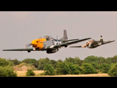 ② RC WW2 FIGHTER / BOMBER DISPLAY AT LMA RAF ELVINGTON - 2015