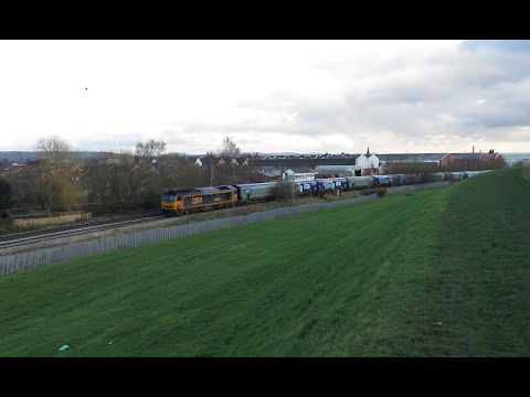 GBRf Class 60 No. 60021 on 6E17 Liverpool Biomass Terminal - Drax Aes on 05.03.22 - HD