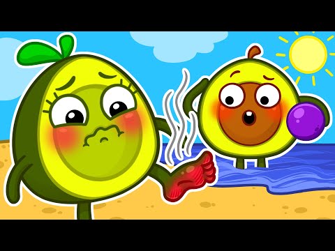 Learn Good Habits with Hot vs Cold Challenge ☀️🌊  + More Funny Stories for Kids by Pit & Penny 🥑✨