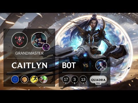 Caitlyn ADC vs Jinx - EUW Grandmaster Patch 9.6