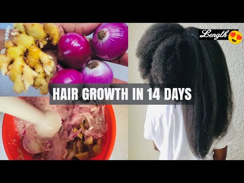 ARRÊTEZ DE BLÂMER VOS CHEVEUX D'ÊTRE COURTS ‼️C'est votre ROUTINE CAPILLAIRE | Oignon et gingembr...