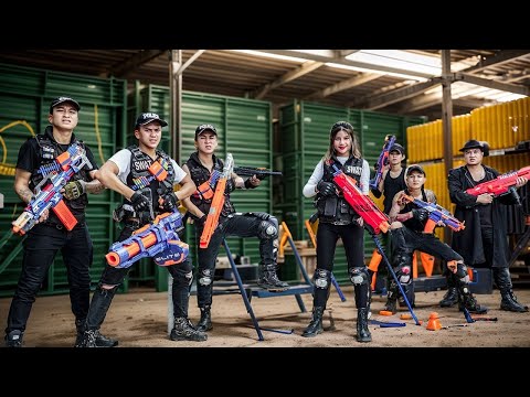 SEAL X Nerf War: SEAL X Nerf Guns Epic Orb Heist and SWAT Base Showdown!