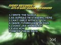 Ivory Records Hits Of Barry Manilow Songlist