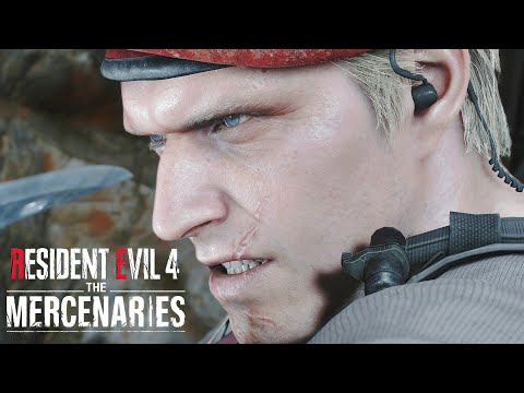 RESIDENT EVIL 4 REMAKE THE MERCENARIES Walkthrough Gameplay Part 3 - KRAUSER (THE ISLAND S+ RANK)