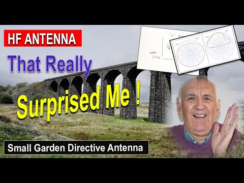 HF Directional Wire Antenna for 20m - Ideal for a Small Garden | HAM RADIO