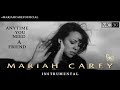 Mariah Carey Anytime You Need A Friend PURE INSTRUMENTAL OFFICIAL
