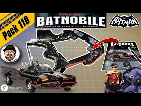 Baue das Batmobil von 1966 im Maßstab 1:8 aus Fanhome – Ausgabe 110