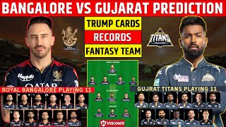 RCB vs GT Dream11 Team | BAN vs GUJ Dream11 Prediction | IPL 2023 | Dream11 Team of Today Match