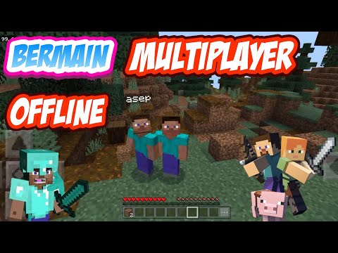 How to play multiplayer or Mabar offline in the latest version of Minecraft 1.18.2 |