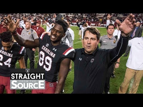 Will Muschamp Details Bryan Edwards' Game | Las Vegas Raiders
