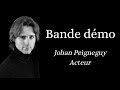 Bande démo Johan Peigneguy 2025