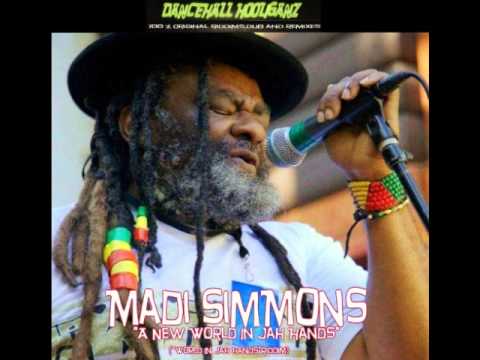 MADI SIMMONS-New world in jah hands-(Promotionnal sample)