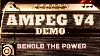 Video thumbnail for Ampeg V4 / VT-22 Demo by Low Head Room