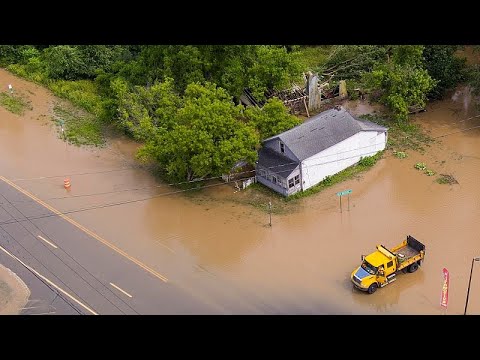 Video Thumbnail: Severe storms cause widespread flooding across New York, New Jersey