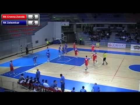 08.11.2014. RK Zeleznicar - RK Crvena Zvezda - 1.poluvreme