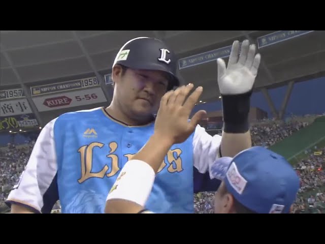 【3回裏】 ライオンズ・中村 4試合連続の一発で相手を突き放す!! 2019/7/27 L-F
