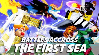 Roblox BLOX FRUITS Funniest Moments BATTLES ACROSS THE FIRST SEA ARC (COMPILATION 3) 🍊