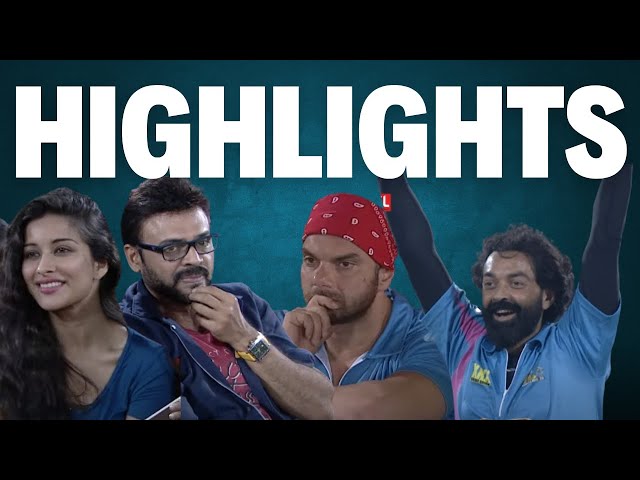 Telugu Openers came to chase the target of 142 vs Mumbai Heroes |  Highlights Part 3 | Bobby Deol