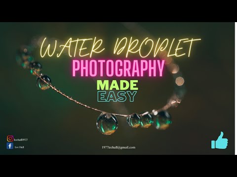 creative water droplet photography made easy