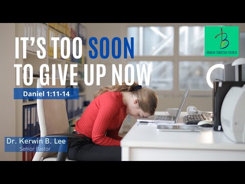6/27/2021: “It’s Too Soon to Give Up Now”