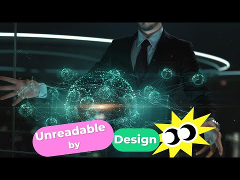 Short intro for Unreadable by Design – The Origin