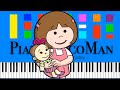 Betsy S Kindergarten Adventures Theme Song Slow EASY Medium 4K Piano Tutorial