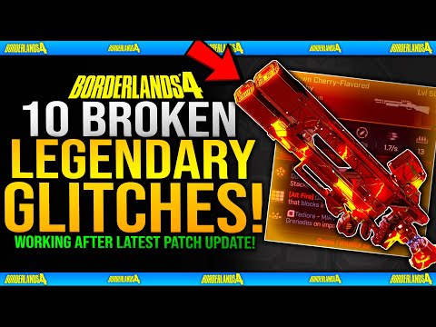 TOP 10 INSANE GLITCHED LEGENDARY WEAPONS Working After Latest Patch in Borderlands 4