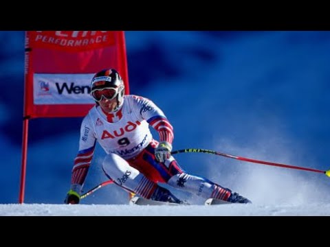 Josef Strobl wins downhill (Wengen 2000)