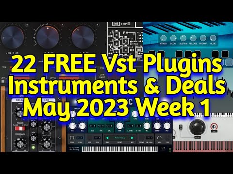 22 Best New FREE VST Plugins, Vst Instruments, Sample Packs & Best Plugin Deals - May 2023 Week 1