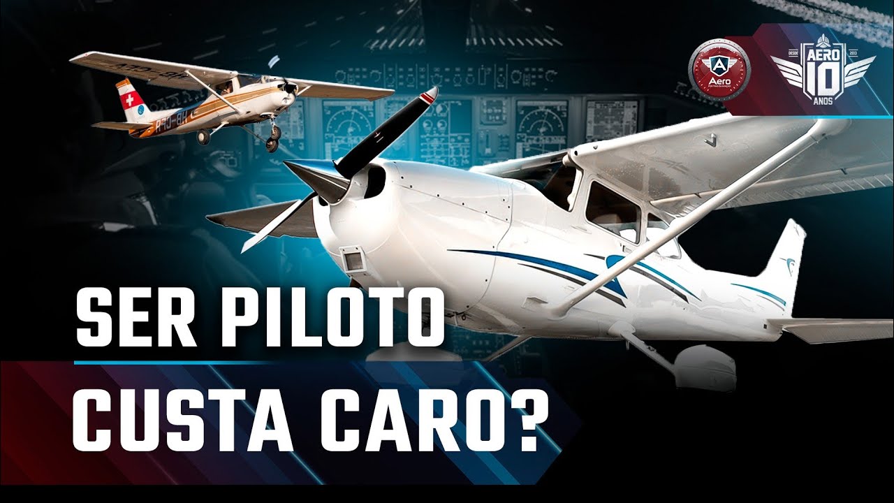 QUANTO CUSTA as HORAS DE VOO pra ser PILOTO de AVIÃO