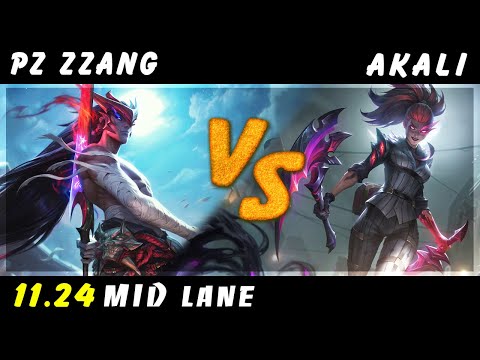 Pz Zzang - Yone vs Akali MID Patch 11.24 - Yone Gameplay