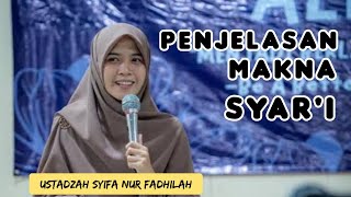 Download lagu PENJELASAN DEFINISI SYAR'I ~ Ustadzah Syifa Nur Fadhilah mp3 Download lagu PENJELASAN DEFINISI SYAR'I ~ Ustadzah Syifa Nur Fadhilah mp3